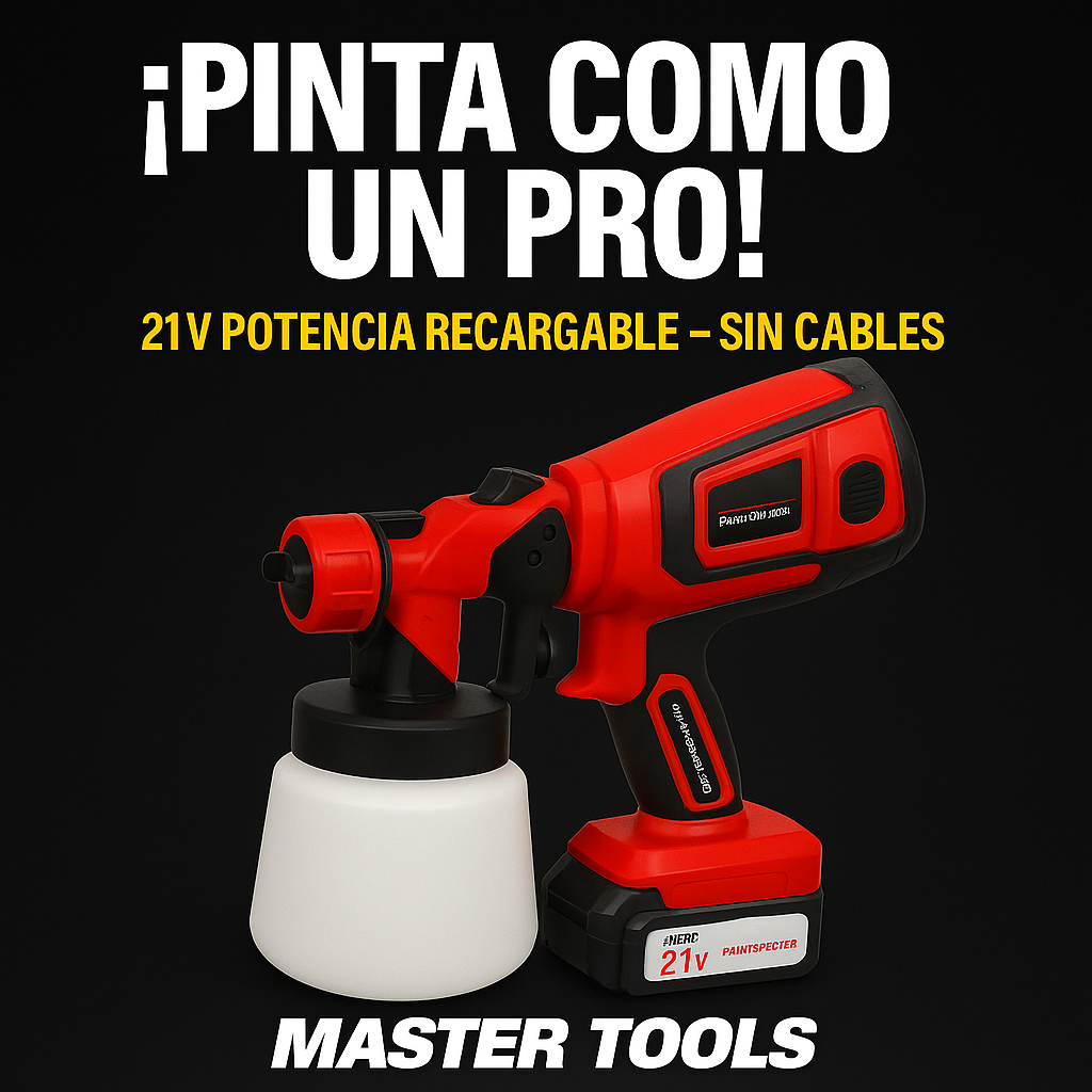 Pistola a Spruzzo Ricaricabile 21V - 800ML