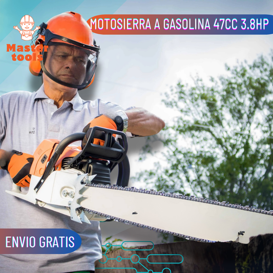 Motosega Professionale - 2 tempi con barra da 70 CM