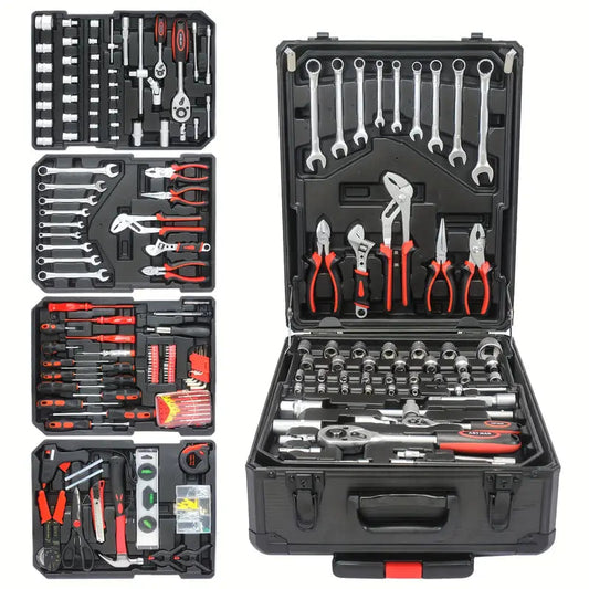Set di Attrezzi da 187 Pezzi – Resistenza e Versatilità in un Unico Kit 🔧💼